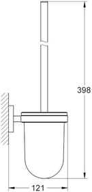 Resim Grohe Essentials Tuvalet Fırçası Seti - 40374Dl1 