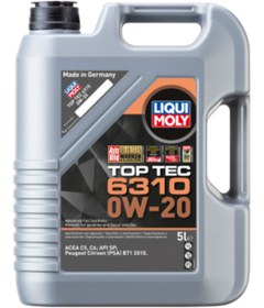 Resim Liqui Moly Top Tec 6310 0W-20 (5 Litre) 