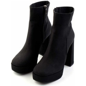 Resim Mat Siyah Kadın Bot & Bootie K02527290438 Mat Siyah 