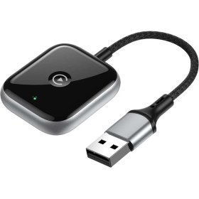 Resim Haashu 2 Aradan 1 Kablosuz Carplay Adaptörü Kablosuz Adaptör Arabası Aı Kutusu Fiş ve Oynat Mini Araba Oyun Adaptörü Siyah (Yurt Dışından) 