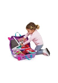 Resim Trunki Çocuk Bavulu - Kedi Cassie 