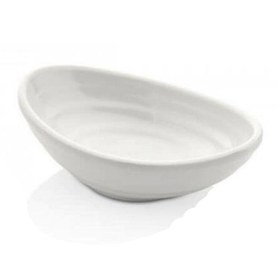 Resim Külsan Thermoset Ramekin, Minimal, Gondol Model, 10x6.3 cm, 74 ml, Beyaz 