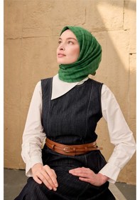 Resim Silk Home Yaz Esintisi Eşarp 150003-14 Koyu Yeşil, Çimen 