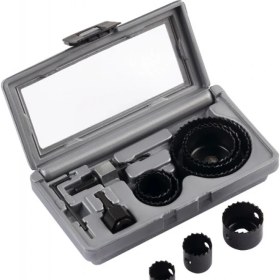 Resim Bosch 2 607 019 450 Delik Açma Testeresi Seti 8 Parça (22/25/29/35/38/44/51/68 2 Altıgen Adaptör,1 A 