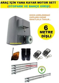 Resim Yana Kayar Motor Seti 6 Metre Dişli 