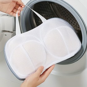 Resim Kalınlaştırılmış Fileli Sutyen Çamaşır Torbası, Ev Top Şeklinde Yıkama Torbası, Çamaşır Makinesi Özel İç Çamaşırı Temizleme Torbası, İç Çamaşırı Ağ Cebi Cadılar Bayramı, Yılbaşı Hediyesi 