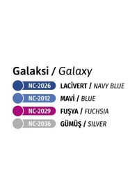 Resim Akrilik Pouring Seti Galaksi Nc-2520 Karışık Çok Renkli 