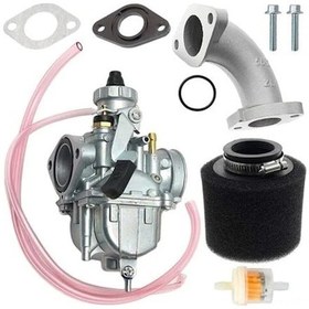 Resim Mikuni Vm22 26mm Off-road Araçları İçin Karbüratör Seti - Hava Filtresi, Giriş Borusu Ve Yakıt Filtresi Dahil 