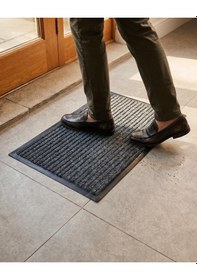 Resim Xt Nem Ve Toz Alıcı Gri Dış Kapı Paspası 60x90 