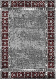 Resim Rovigo Home Dijital Baskı Yıkanabilir Kaymaz Taban Salon Halısı Ve Yolluk Rvg0822-fnl32 Bordo 