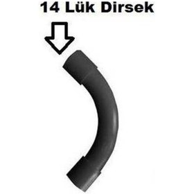 Resim 14 Lük Elektrik Borusu Dirsek 
