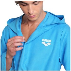 Resim Compact Microfiber Robe Unisex Mavi Bornoz 009034810 Mavi 