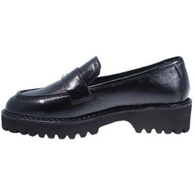 Resim Poletto Hakiki Deri Sıyah Loafer Düz 780 23-2378 Siyah 
