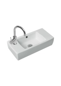 Resim Turkuaz Seramik Cerastyle City Mini Lavabo 50CM Sağ Sol Sağ-Standart 