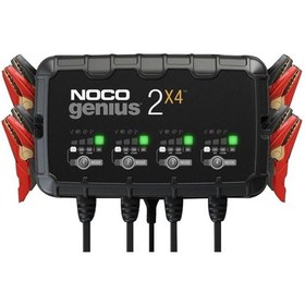 Resim Noco Genıus2x4 6v/12v 40a Çoklu/4 Lü Akıllı Akü Şarj Ve Akü Bakım/desülfatör 