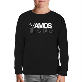 Resim Tenis - Vamos Rafa Siyah Çocuk Sweatshirt 