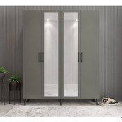 Resim Açelya Portmanto Vestiyer Ayakkabılık Füme-montaj Dahil M2 180 Cm 