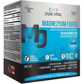 Resim Zade Vital Magnesium Forte 20 Saşe 