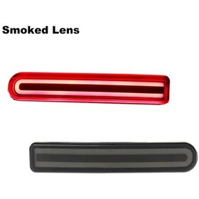 Resim Toyota Fj Cruiser 2007-2014 İçin Kırmızı Led Arka Tampon Reflektör İşıklar Smoked Lens Smoked Lens 