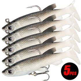 Resim 12.5 gramlık Kurşun Jigging Lures Balıkçılık için - 12.5 gramlık Kurşun Ağırlığı, PVC Malzeme, Kırmızı Balık, Bass, Trout, Somon ve Daha Fazlası için İdeal - Balıkçılık Ekipmanınızla Bass, Somon ve Trout Yakalama için Mükemmel 