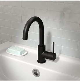 Resim Sardıcı Vermilion Serisi Lavabo Bataryası Siyah 