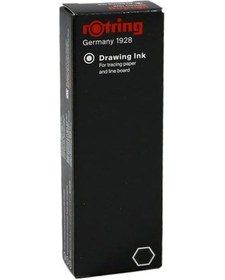 Resim Rotring 194660 Rapido Mürekkebi 23 Ml Siyah 
