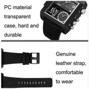 Resim Besthome1 Skmei 2020 Kadran Spor Erkek Saat, Gümüş Kabuk Siyah Bant, Çok Renkli Model Çok Renkli 