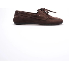 Resim Zerenyus Sorrento Premium Acı Kahve Günlük Süet Loafer 