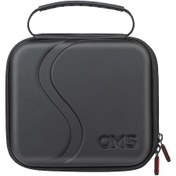 Resim Yuntech01 Djı Om 5 İçin Siyah Pu Malzeme Stabilizör Taşıma Çantası - 20x18x6.5cm Hafif Tasarım 