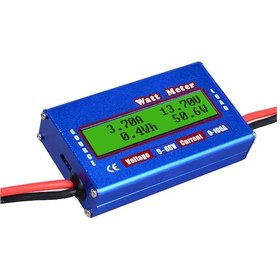 Resim Youmex 100a Tepe Akım 60v Lcd Ekranlı Uçak Modeli Güç Metresi - Sürekli 50a, Gerçek Zamanlı Akü Seviyesi Ölçümü 