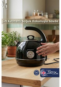 Resim Premier Prk 1215C Retro 1.5 L Su Isıtıcısı Kettle 
