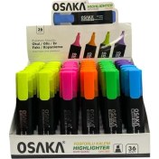Resim Osaka OFK-36S Fosforlu Kalem Si̇yah 36 