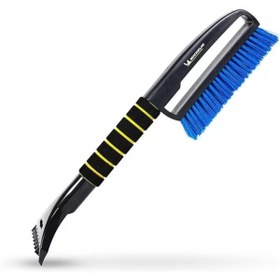 Resim ShopZum Mc6466 3’Ü Bir Arada Kar Fırçası Ve Buz Kazıyıcı, Silecek Temizleyici 