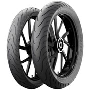 Resim Michelin Pilot Street 110/70-17 ve Pilot Power 2CT 150/60ZR17 Motosiklet Ön-Arka Takım Lastiği 