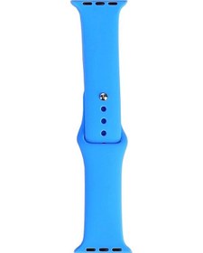 Resim Watch 38mm Band Serisi Klasik Kordon Silikon Strap Kayış-mavi 