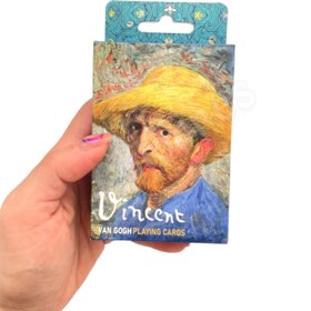 Resim Van Gogh Kolaj İskambil Kartı 
