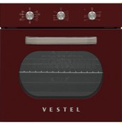 Resim Vestel AF-6682 Retro Bordo 69 Lt A Enerji Sınıfı Ankastre Fırın 