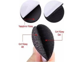 Resim Trade Bazaar Halı Kilim Nevresim Örtü Kaydırmaz Minder Cırt Bant 10 Adet Seti Yapışkanlı Halı Kaydırmaz 