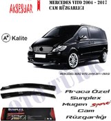 Resim Mercedes Vito 2004-2017 Mugen Cam Rüzgarlığı Ön 