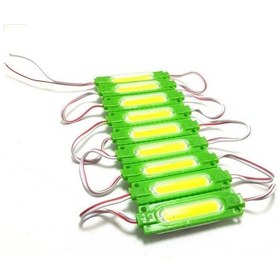 Resim Ledwell Cob Ledli Mercekli Modül Led Yeşil - 10Adet 