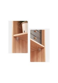 Resim Kendinden Yapışkanlı Raf Tutucu, 5kg Kapasiteli, 10 Adet, Şeffaf 