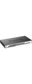Resim D-LINK DGS-1210-28XS/ME L2 Managed Switch with 24 100/1000Base-X SFP ports and 4 10GBase-X SFP+ ports 