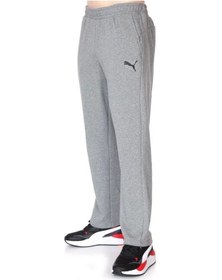 Resim Puma Essential Logo Erkek Gri Günlük Stil Eşofman Altı 58672053 Gri 
