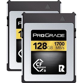 Resim ProGrade Digital 128GB CFexpress 2.0 Type B Hafıza Kartı (2'li Paket) 