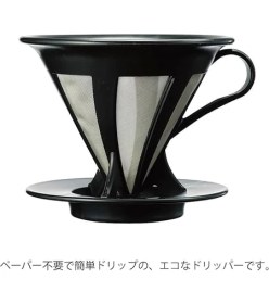 Resim 02 Kendinden Filtreli Dripper (Siyah) 