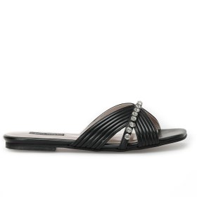 Resim Nine West Tanvo 2fx Siyah Kadın Düz Terlik 