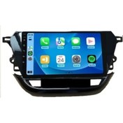 Resim Opel Corsa F 2020-2024 8gb Ram 128gb Hafıza 8 Çekirdek Carplay Kamera Android Multimedya 9" 