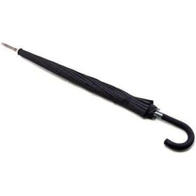 Resim Protokol 24 Telli Çoban Şemsiye Otomatik 2 Kişilik Kaliteli Siyah 