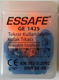 Resim Essafe GE-1425 Kordonlu Kulak Tıkacı 