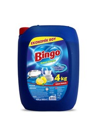 Resim Bingo Limon Kokulu Sıvı Bulaşık Deterjanı 4 KG 